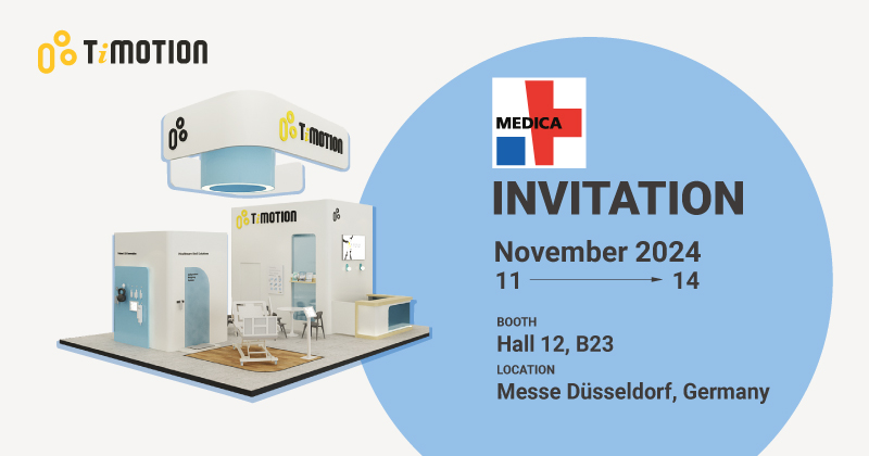 TiMOTION Exhibits at MEDICA Düsseldorf 2024