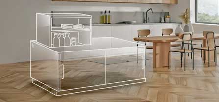 TiMOTION Electric Actuator Solutions for Kitchen Cabinets-02