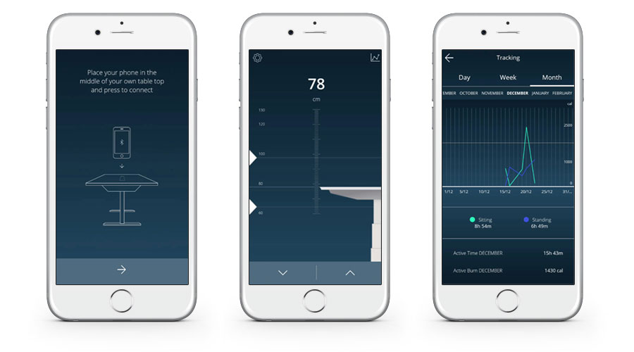 Mobile App For Sit-Stand Desks | Stand Up Pls - TiMOTION