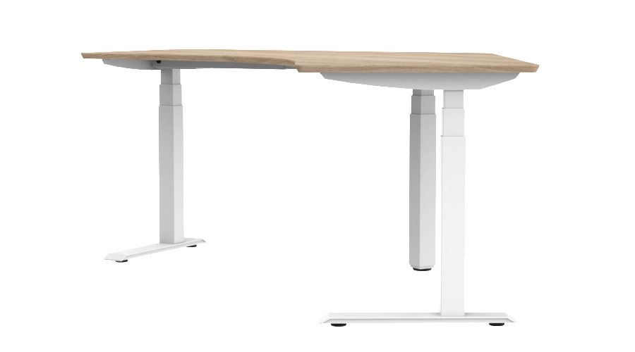 3-Leg 90° or 120°-degree Electric Height Adjustable Desk  | TEK28